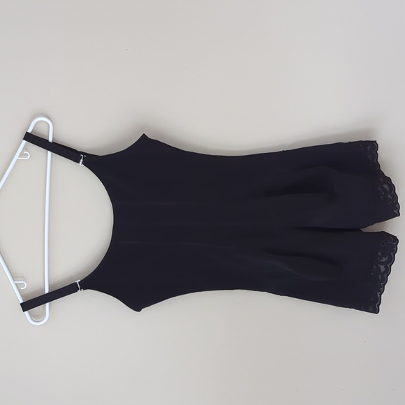 Shaperx Tummy Control Full Body Compression Shapewear MEDIUM Black Lace Floral - Picture 10 of 13